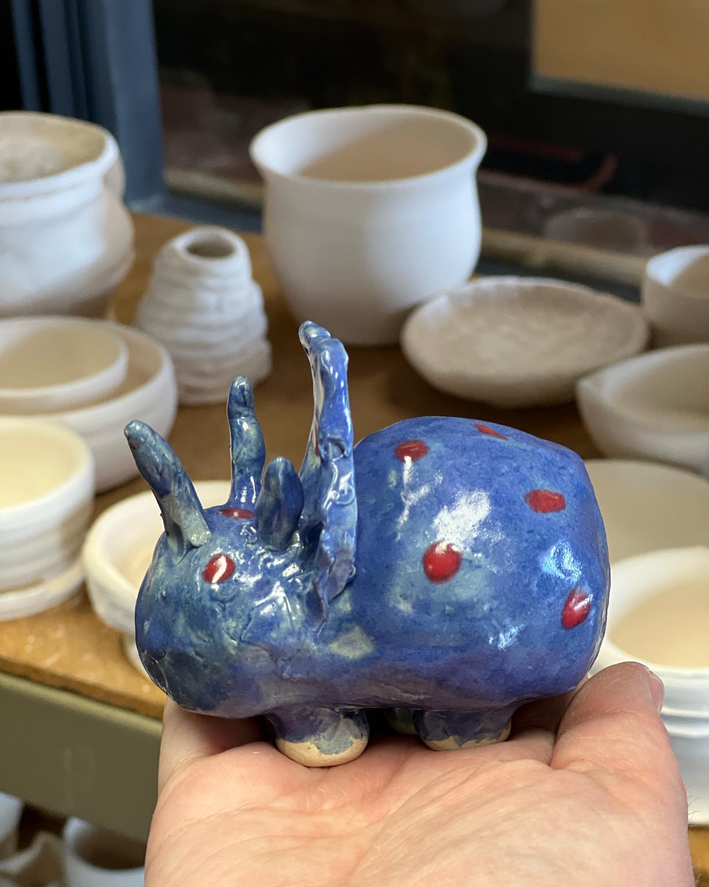 Clay with Miss Katie -- Pullman