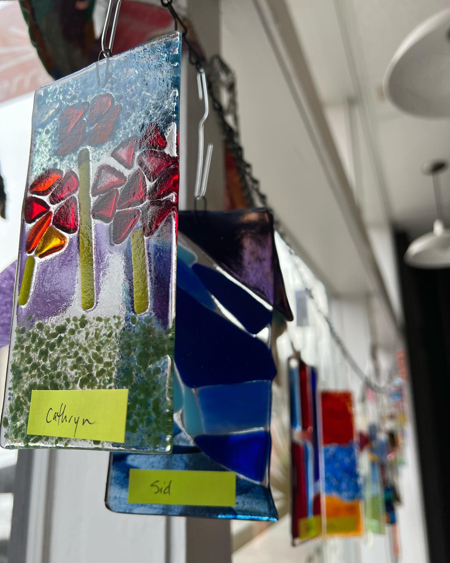 Fused Glass: Autumn Sun Catchers