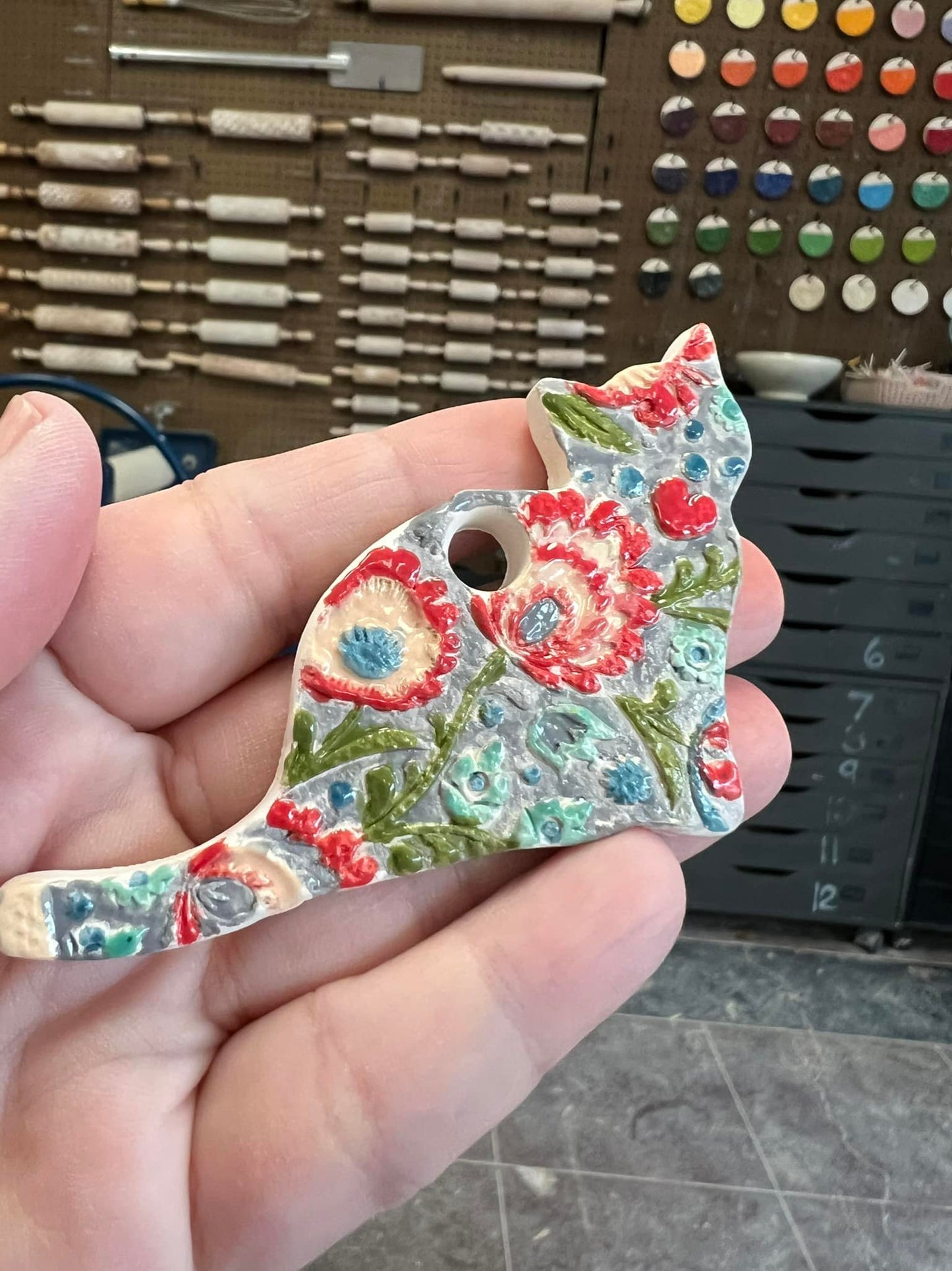 DROP-IN: Holiday Ornament Pottery Painting