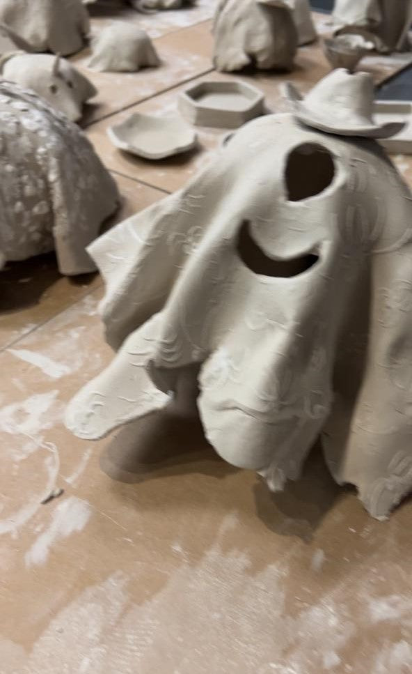 Floating Ghost Lanterns