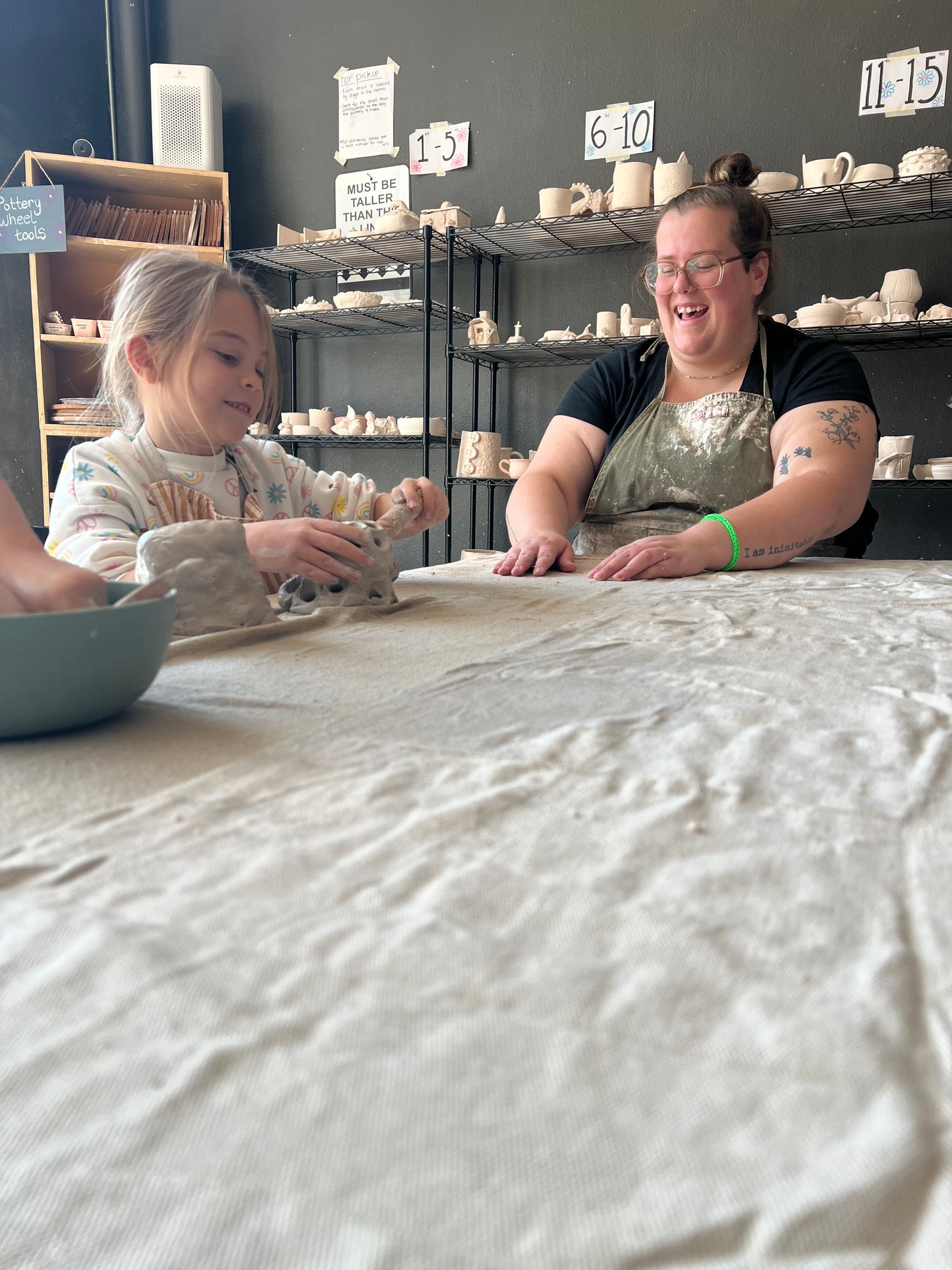 Clay with Miss Katie -- Pullman