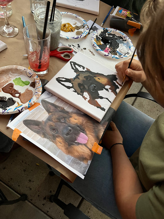 March 7: Pet Portraits Paint & Sip -- Colfax