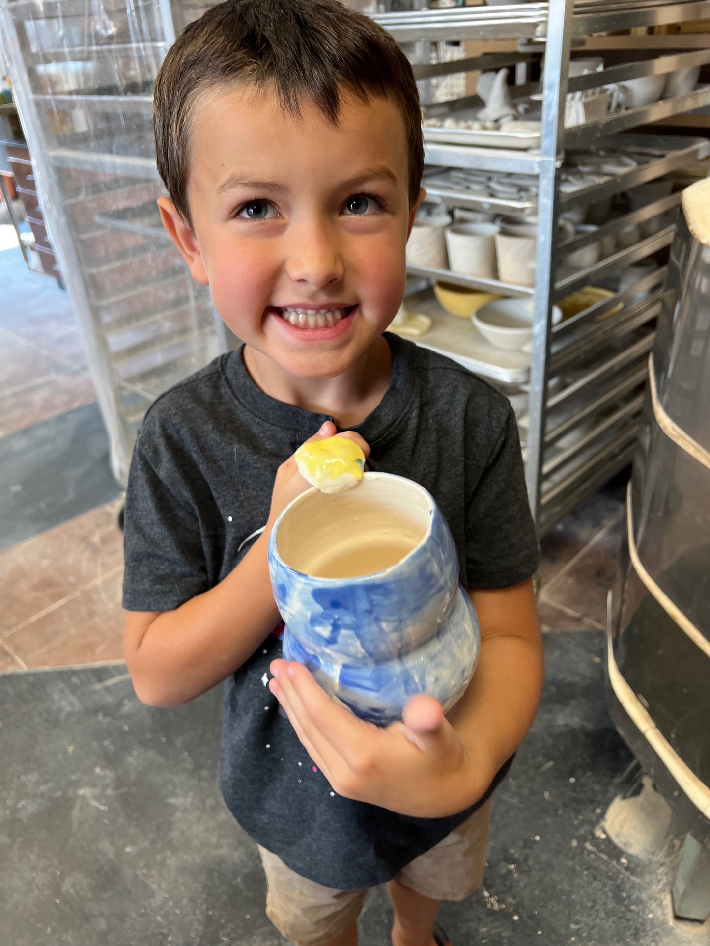 Spring Break Clay-cation: Wheels, Sculpting, and Glazing