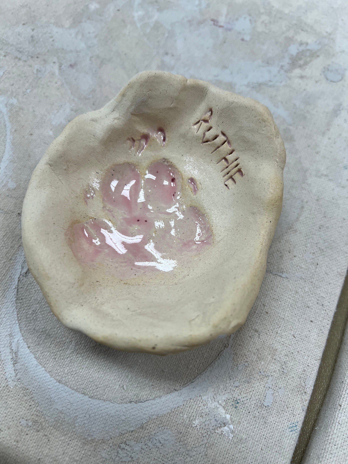 Paw Print Pottery Kit