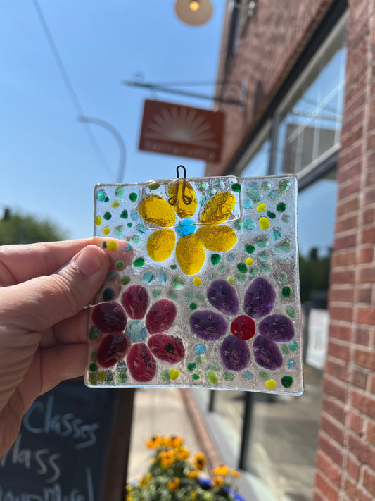 Fused Glass Suncatchers: UI Family Weekend -- Moscow