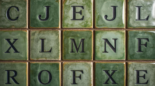 Handmade BananaGrams Set