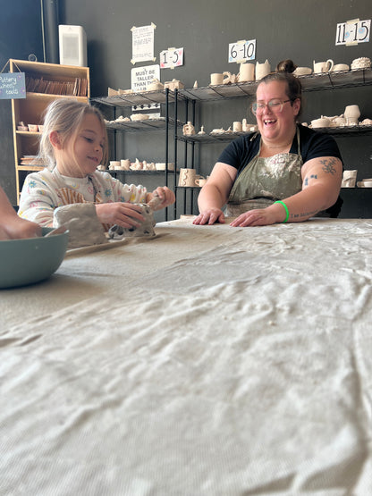 Clay with Miss Katie -- Pullman