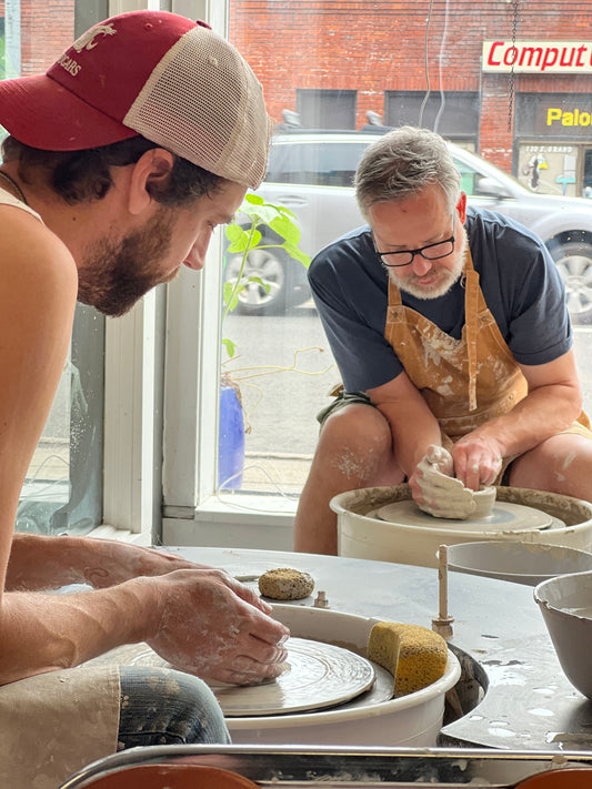 No Ghosting: A Pottery Wheel Date Night