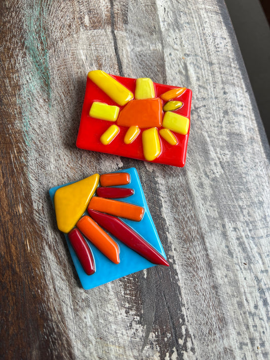 Fused Glass: Magnets