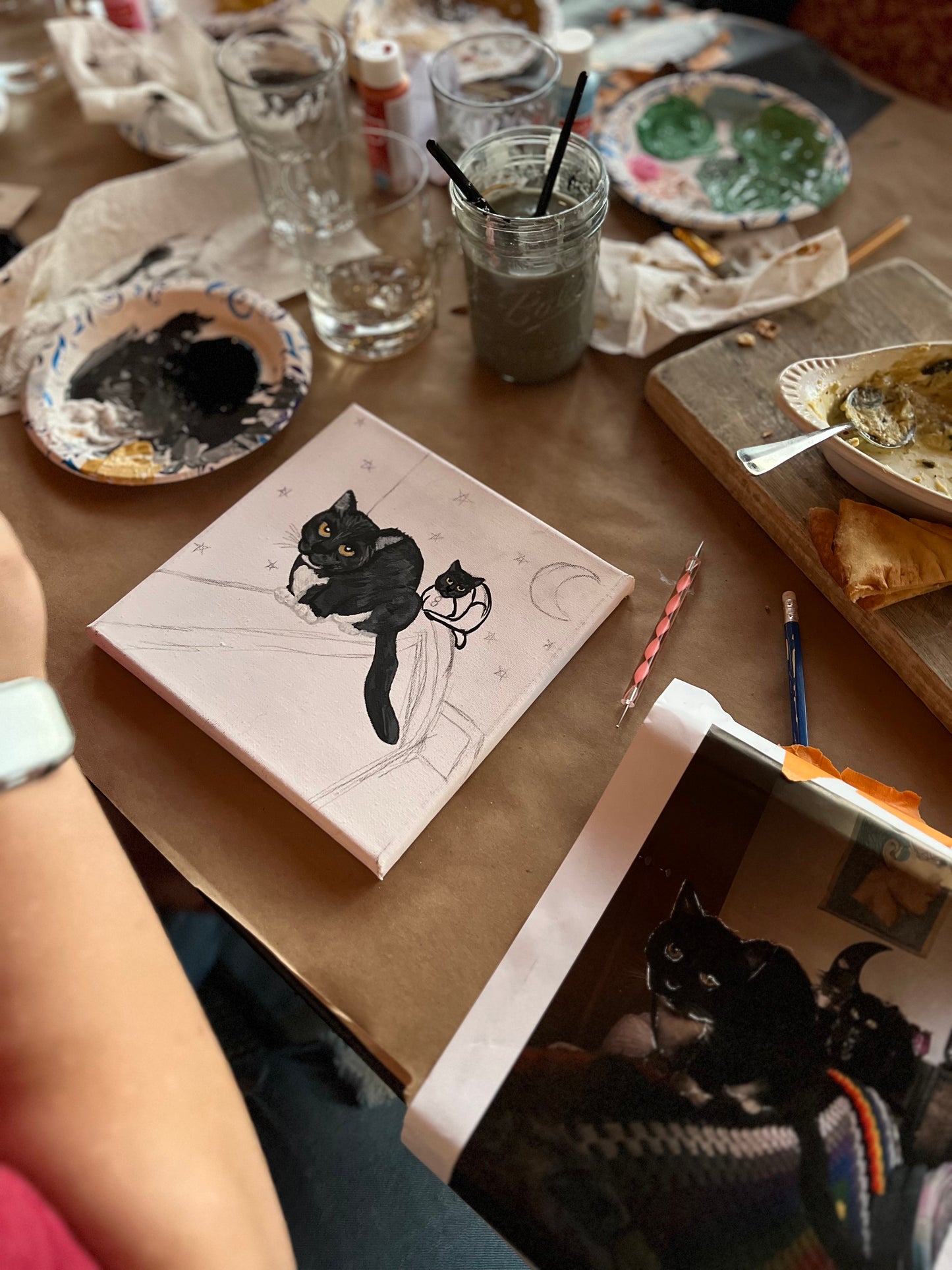 Nov. 1:  Pet Portraits Paint & Sip -- Colfax