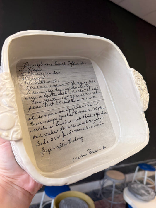 Dear Santa: Handwritten Letter Ceramic Ornament Workshop