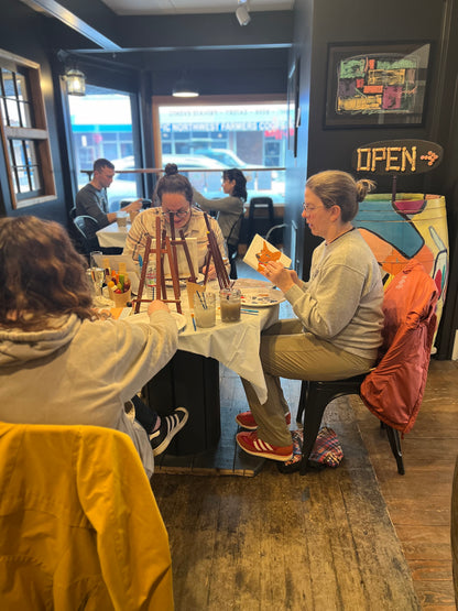 March 7:  Pet Portraits Paint & Sip -- Colfax