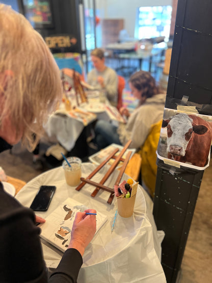 March 7:  Pet Portraits Paint & Sip -- Colfax