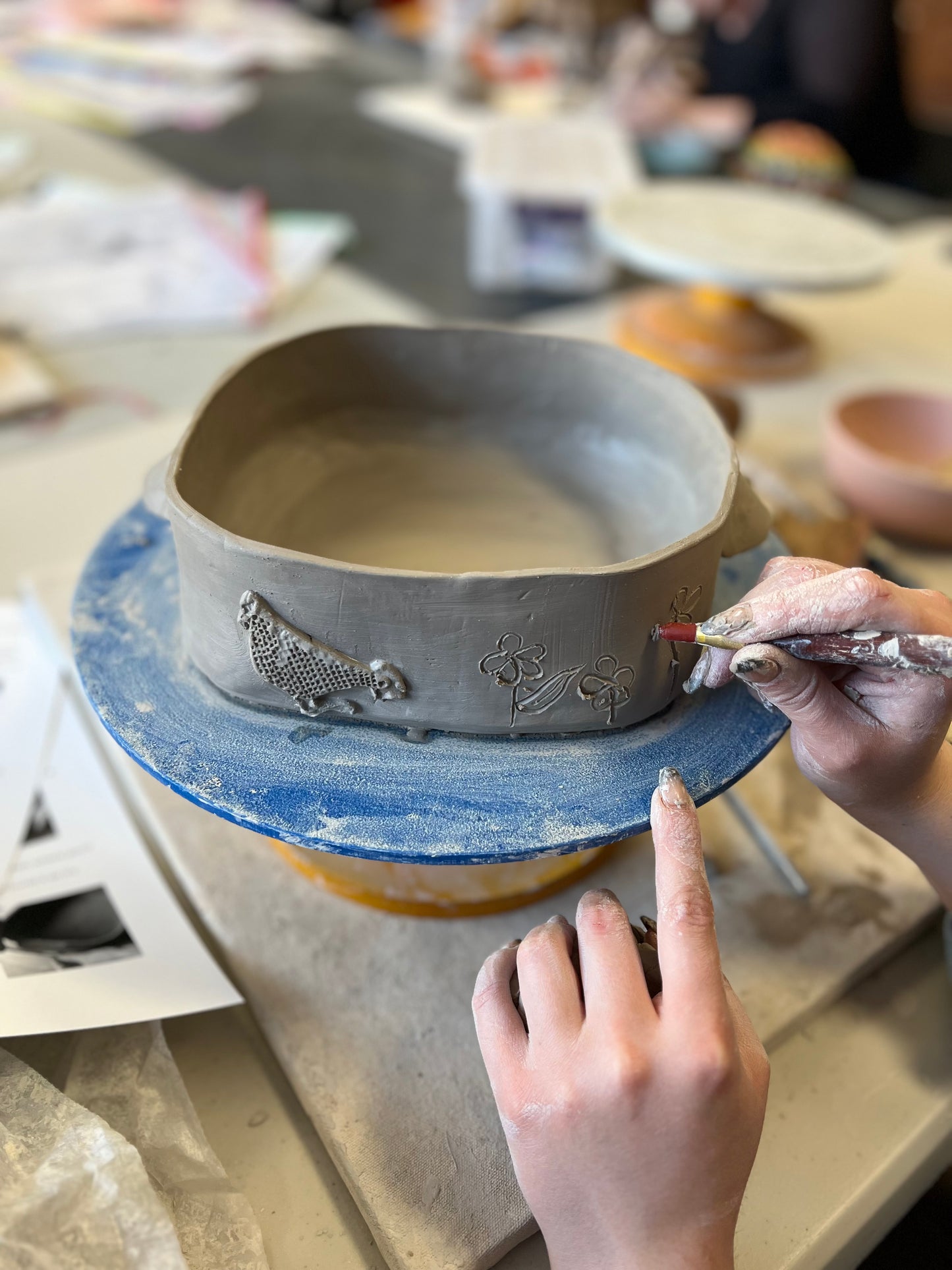 Casserole Dish Pottery Workshop