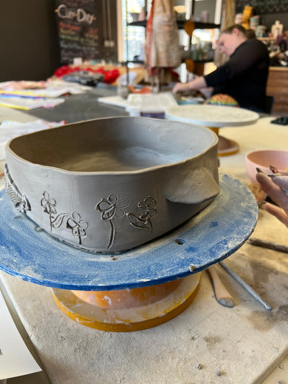 Casserole Dish Pottery Workshop