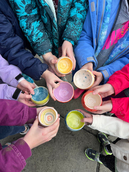 Spring Break Clay-cation: Wheels, Sculpting, and Glazing