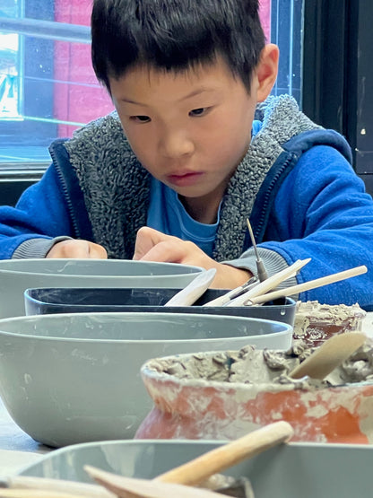 Spring Break Clay-cation: Wheels, Sculpting, and Glazing