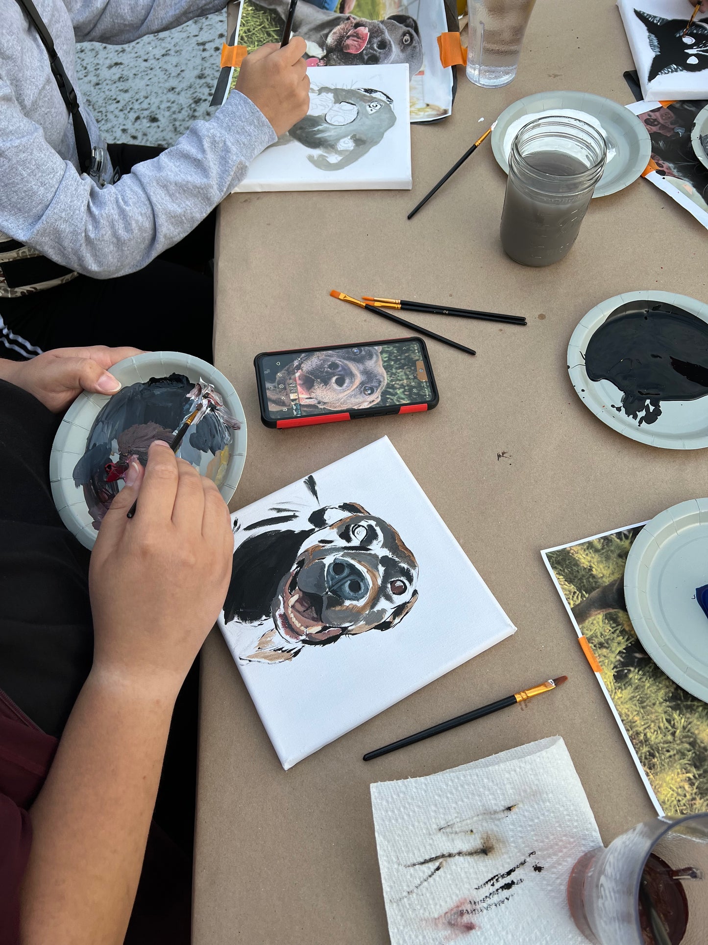 Nov. 1:  Pet Portraits Paint & Sip -- Colfax