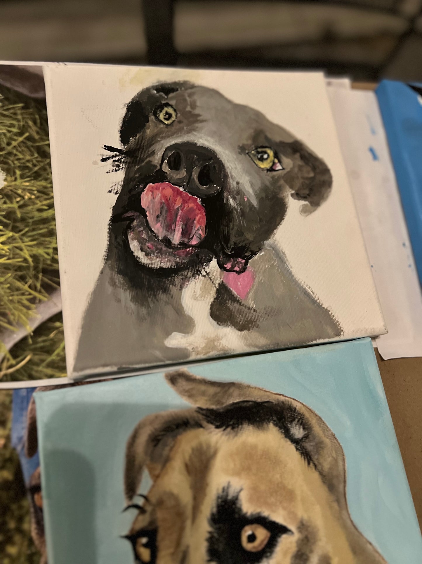 Nov. 1:  Pet Portraits Paint & Sip -- Colfax