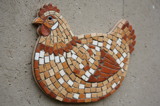 Mosaic Chickens