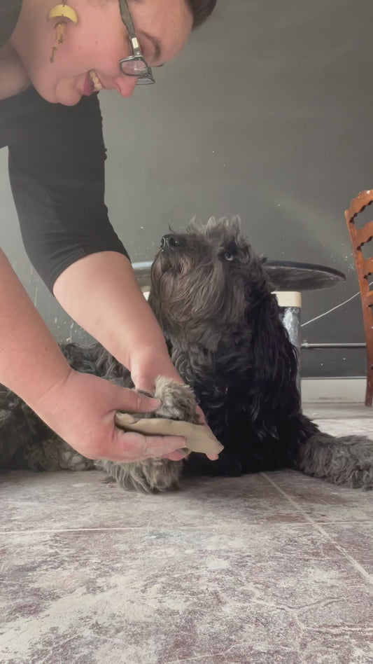 Custom Paw-Print Mugs