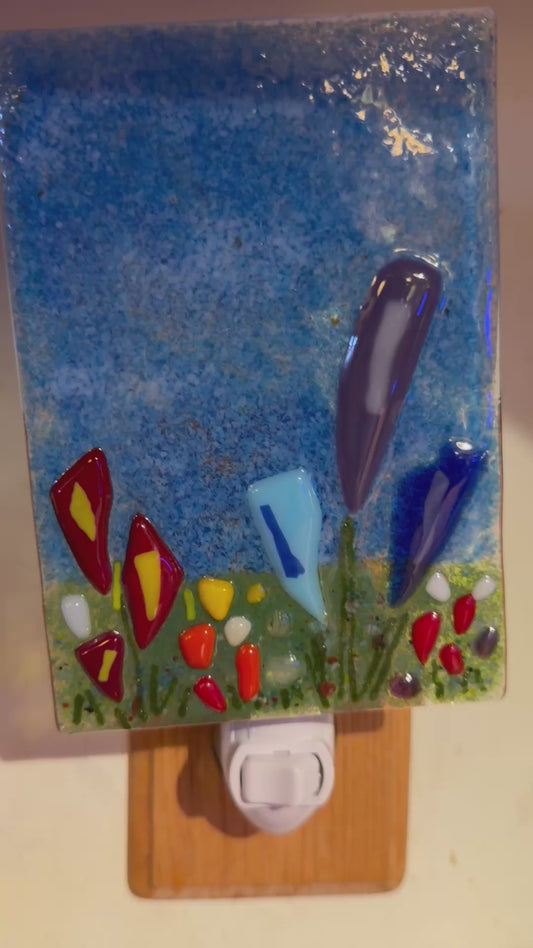 Fused Glass Night Lights