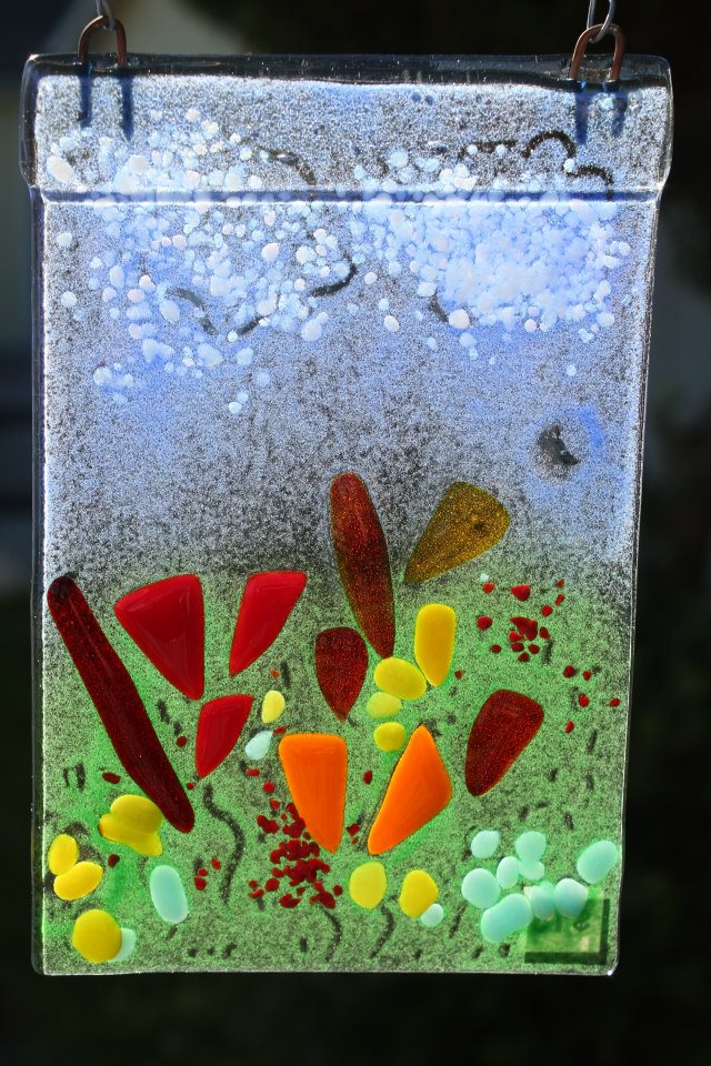 Fused Glass: Autumn Sun Catchers